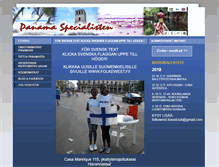 Tablet Screenshot of panamaspecialisten.com